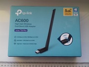 Pudełko TP-Link AC600 Archer T2U Plus, 5dBi, USB, 2,4GHz + 5GHz, 6935364099