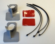 Podpornik / uchwyt węża basenowego szary 2 szt