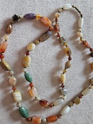 Naszyjnik Korale z kamieni naturalnych - Agat 105 cm 