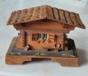 Stara zabytkowa pozytywka szwajcarska z Lugano, Vintage , dla kolekcjonera 