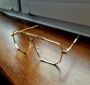 Piękne męskie okulary przeciwsłoneczne lub unisex 2026 kwadratowe luksusowe