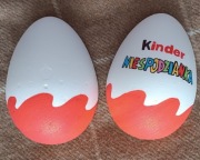 Jajko niespodzianka 20 cm rozkładane, na słodycze, upominki