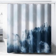 Zasłona prysznicowa, kurtyna z wydrukiem 3D, wodoodporna 200x180 cm ZPR22