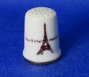 Naparstek Kolekcjonerski Porcelanowy - Eiffel Tower
