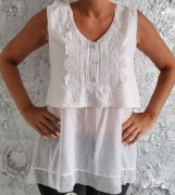 PATRIZIA PEPE włoska bluzka roz L