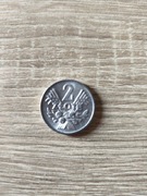 Moneta 2 zł z jagodami 1974 PRL 