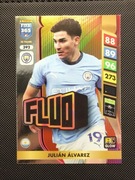PANINI FIFA 365 2025 JULIAN ALVAREZ nr.392 ( City  ) FLUO