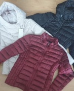 Kurtka 3 szt. (kremowa, czarna, kolorowa)