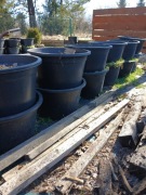 Doniczki plastikowe doniczki ogrodowe uprawowe 