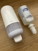 Dozownik naścienny Tork 561500 S4 1L biały + mydło 520501 S4 1 litr