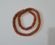 Czerwone korale naszyjnik 
