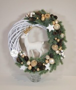 Wianek świąteczny, zimowy, bożonarodzeniowy. Wysyłka tego samego dnia!!!