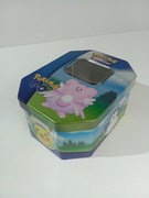 Puszka Pokemon tin do Przechowywania kart Blissey Pokemon GO