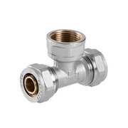 Trójnik nakrętny skręcany 20x1/2"x20 GW PEX 