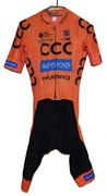 Kombinezon letni koszulka + spodenki CCC Polkowice BIEMME rozmiar S