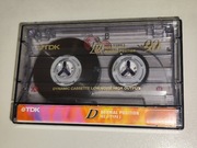 Kaseta TDK D -  90 minut 