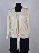 Sweter zestaw Olsen 42 kremowy bliźniak cienki elegancki