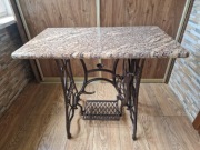 KONSOLA STOLIK Z GRANITOWYM BLATEM