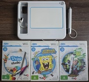 uDraw Studio. uDraw Game Tablet + Trzy Gry na Nintendo Wii. Komplet.