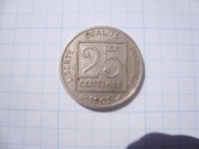 Francja moneta 25 centów 1903 nikiel
