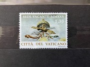 Znaczek Sede Vacante 2025 Watykan czysty 