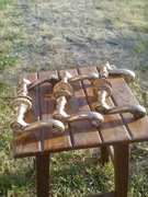 Klamki antyczne zestaw 3 sztuk