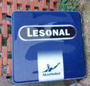 Szyld reklamowy zewnętrzny podświetlany