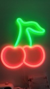 LED Neon Czerwona Wiśnia