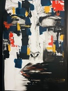 Obraz 150x100 Akryl Twarz Kobiety