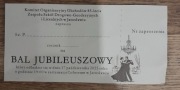 Jarosław podkarpackie bal zaproszenie szkoła drogowo-geodezyjna