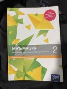 Matematyka 2 zakres podstawowy i rozszerzony książka
