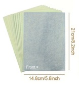 Cyjanotypia, zestaw:,A5-Papier światłoczuły oraz negatywy , ręcznie robiony