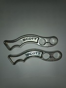 ROGI DO KIEROWNICY ROWEROWE UCHWYTY ALUMINIOWE Vintage Retro lata 90