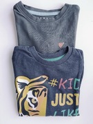 Dwie koszulki z długim rękawem 98