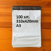 Foliopaki Kurierskie A3 310x420mm 100 szt.