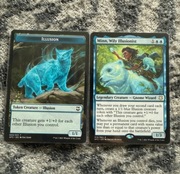 Minn Wily Illusionist - Forgotten Realms Commander + token