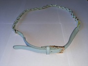 Jasno-niebieski pasek rozmiar S - lata 90 vintage Y2K