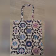 Torba na zakupy bawełniana 100%  z kieszonką !