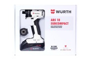 Wiertarko-Wkrętarka WURTH M-Cube ABS 18 Subcompact 18V 5Ah Limitowana