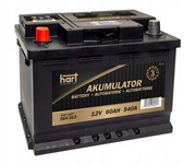 Akumulator Hart 60 ah Lewy+