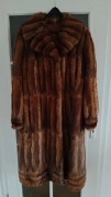Długie Futro Naturalne MAXI | Vintage Lata 70 | Rozmiar XL/XXL | Piżmaki
