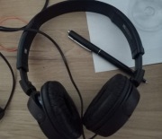 Słuchawki Sony MDR-ZX110 czarne, nauszne, przewodowe