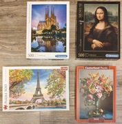 PUZZLE używane 4x500