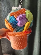 Duży zestaw zabawki do piasku dla dzieci 