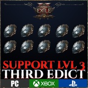 Path Of Exile 2 Support Gemy Level 5 x10 LAST OF THE DRUIDS POE2