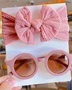 Opaska i okulary dla dziewczynki 