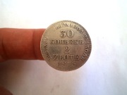 POLSKA: 2 ZŁOTE-30 KOPIEJEK 1835 R