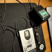 Sony MiniDisc MZ-R35 FULL SET | Sprawny Akumulator | Pilot | Case AA 