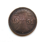 1 Fenig 1931 r. A.  Niemcy