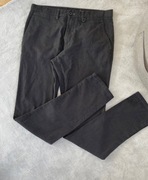 Zara męskie spodnie chinosy eleganckie casual grafit szare M modne jesień